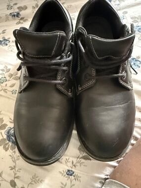 George Black Lace-Up Derby Shoes for Men